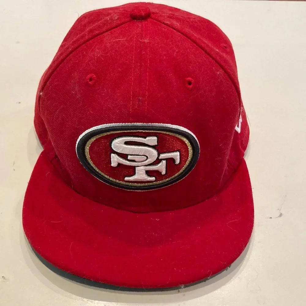 New era San Francisco 49ers fitted baseball cap size 7 1/8